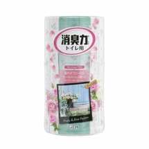 ST Shoushuuriki Жидкий дезодорант – ароматизатор для туалета c ароматом белого букета 400 мл. 