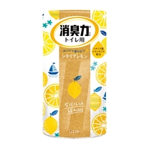 129942 "ST" "Shoushuuriki" Жидкий дезодорант – ароматизатор д/туал. с ароматом сицилийского лимона 400 мл 1/18
