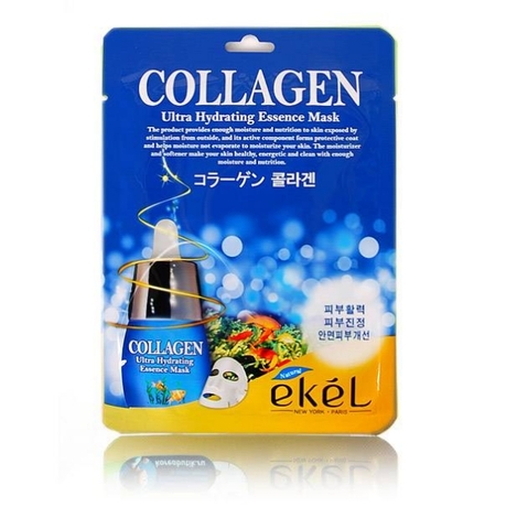 Ekel Mask Pack Collagen Тканевая маска с коллагеном с лифтинг-эффектом 25мл 