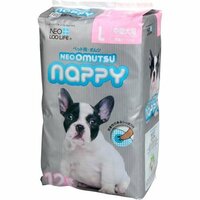 Neo Loo Life NEOOMUTSU Подгузники для домашних животных, размер L (7-12 кг.), 12 шт/уп  