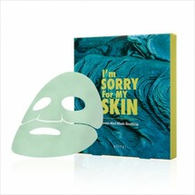 I'm Sorry for My Skin  Успокаивающая тканевая маска с эссенцией на основе зеленой глины 18 мл 