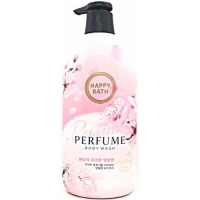 346804 "Happy Bath" Парфюмированный гель для душа "Вишневый цвет" 900мл  1/8