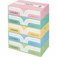 NEPIA Premium Soft Бумажные двухслойные салфетки, 180 шт. (спайка 5 пачек)