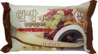 292401 "Juno" Peeling Soap Oriental medicine Косметическое мыло сэссенцией трав 150 гр 1/120