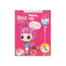 726512  Патчи для ног, расслабляющие, с розой REST UP REAL SAP Rose Patch 140гр (14шт)