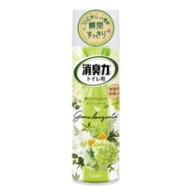 130160 "ST" "Shoushuuriki" Спрей-освежитель воздуха для туалета с нежным цветочным ароматом 330 мл  1/24
