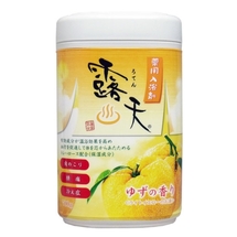 Fuso Kagaku Соль для ванны с бодрящим эффектом и ароматом юдзу (банка 700 г)