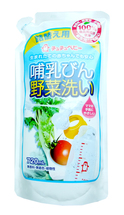 Chu-Chu BABY Жидкое средство для мытья детских бутылок, овощей и фруктов (запасной блок), 720 мл.