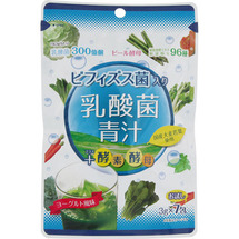 005647 "Yuwa" Концентрат д/приготовления безалк. нап. "Аодзиру со вкусом йогурта" (3гр.*7шт.) 1/30