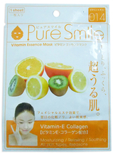 Pure Smile Essence mask Регенерирующая маска для лица с витаминной эссенцией 23мл 