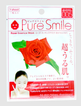 Pure Smile Essence mask Восстанавливающая маска для лица с эссенцией розы 23мл 
