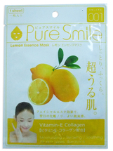 Pure Smile Essence mask Маска для лица с эссенцией лимона 23мл 
