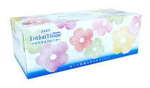 Kami Shodji ELLEMOI Lotion Бумажные двухслойные салфетки с экстрактом малины 200шт (1 пачка) 
