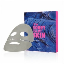 I'm Sorry for My Skin  Тканевая маска с эссенцией на основе черной глины для сужения пор 18 мл 