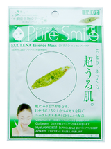 Pure Smile Living Essences Энергетическая маска для лица с эссенцией эвглены зелёной 23мл 