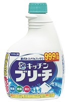 Mitsuei Универсальное кухонное моющее и отбеливающее пенное средство с возможностью распыления (запасная бутылка) 0.4л 