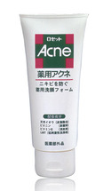 ROSETTE Acne  Пенка с серой для умывания проблемной кожи лица против акне и микровоспалений 130 гр.