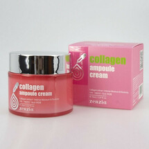 Jigott Zenia Collagen Ampoule Cream Ампульный крем для лица с коллагеном 70 мл 