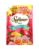828179 "Nihon Detergent" "Sweet Floral" Кондиционер для белья с нежным ароматом роз 1200мл (м/у) 1/8
