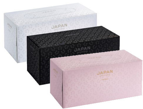 NEPIA JAPAN premium Бумажные двухслойные салфетки, 220 шт., 