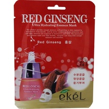 Ekel Mask Pack Red Ginseng Маска для лица с экстрактом красного женьшеня 25мл 