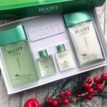 Jigott Подарочный набор для мужчин с экстрактом зеленого чая JIGOTT WELL-BEING GREENTE (тонер/эмульсия) 