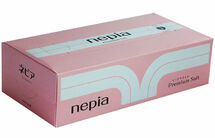 NEPIA Premium Soft Бумажные двухслойные салфетки, 180 шт. (1 пачка)