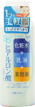 UTENA Simple Balance Лосьон-молочко три в одном с эффектом UV-защиты SPF 5 с тремя видами гиалуроновой кислоты, 220мл 