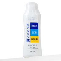 UTENA Simple Balance Лосьон-молочко три в одном с эффектом UV-защиты SPF 5 с тремя видами гиалуроновой кислоты, 220мл 