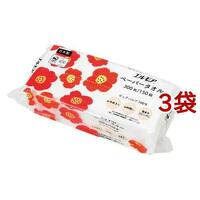 172043 "Kami Shodji" "ELLEMOI" Бумажные двухслойные полотенца для кухни 150 листов (3шт) 1/16
