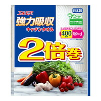 Kami Shodji ELLEMOI Бумажные полотенца для кухни 100 отрезков (4 рулона) 