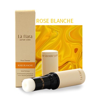 350228 La Flara Твердые духи Белая роза (Rose Blanche) 8гр.