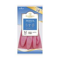 "Showa" Перчатки виниловые с внутренним покрытием, размер M (розовые)