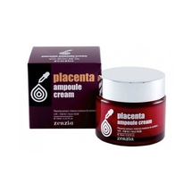 Jigott Zenia Placenta Ampoule Cream Ампульный крем для лица с плацентой 70 мл 