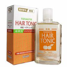 Yanagiya Hair Tonic Тоник для стимуляции роста и предотвращения выпадения волос с ментолом и ароматом цитрусовых 240мл 