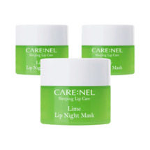 960043 «CARE:NEL» Ночная маска для губ с экстрактом лайма 5гр (набор из 3-х шт)  1/180