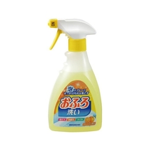Nihon Detergent Чистящая спрей-пена для ванны (с антибактериальным эффектом и апельсиновым маслом), 400 мл.