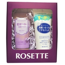 ROSETTE Подарочный набор age clear Пенка для умывания для сухой кожи с мембраной яичной скорлупы, маслами граната,  клюквы и малины, с ароматом розы. 