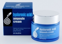 Jigott Zenia Hyaluronic Acid Ampoule Cream Ампульный крем для лица с гиалуроновой кислотой 70 мл 
