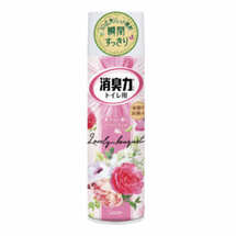 ST Shoushuuriki Спрей-освежитель воздуха для туалета с ароматом розовых цветов 330мл. 