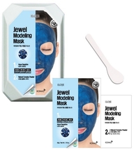 Konad Iloje Jewel Modeling Mask (Aqua Sapphire) Питательная маска для лица с сапфировой пудрой 50 гр 