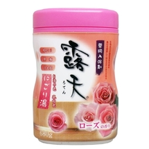 Fuso Kagaku Соль для ванны с бодрящим эффектом и ароматом роз (банка 680 гр.)