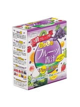 Yuwa Концентрат для приготовления безалкогольных напитков Аодзиру с фруктами (виноград, клубника)  3гр.*20шт. 