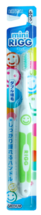 EBISU Зубная щетка (для детей от 3-х лет. С комбинированным ворсом и прорезиненной ручкой. Средней жесткости)