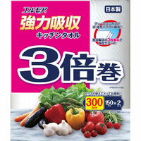 172449 "Kami Shodji" "ELLEMOI" Бумажные полотенца для кухни 150 отрезков (2 рулона) 1/24