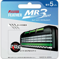 Feather F-System MR3 Neo Сменные кассеты с тройным лезвием (5 штук)