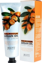 Jigott Real Moisture Argan Oil Hand Cream Увлажняющий крем для рук с аргановым маслом 100 мл 